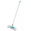 Leifheit 55045 Wet Microfiber – fregona plana con funda de microfibra para la limpieza del suelo
