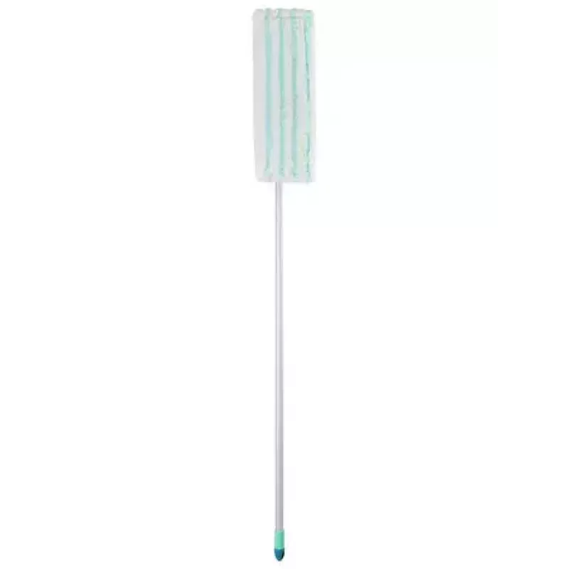 Leifheit 55045 Wet Microfiber – fregona plana con funda de microfibra para la limpieza del suelo