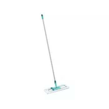 Leifheit 55045 Wet Microfiber – fregona plana con funda de microfibra para la limpieza del suelo