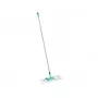 Leifheit 55045 Wet Microfiber – fregona plana con funda de microfibra para la limpieza del suelo