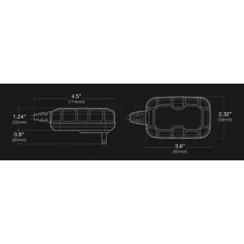 Cargador de baterías NOCO GENIUS1EU 1A cargador inteligente para baterías de plomo-ácido y litio de 12V, diseño compacto