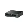 Switch no gestionado TP-LINK LS105P, 5 puertos Fast Ethernet (10/100), 4 puertos PoE, capacidad de conmutación 1 Gbit/s, sin ventilador, negro