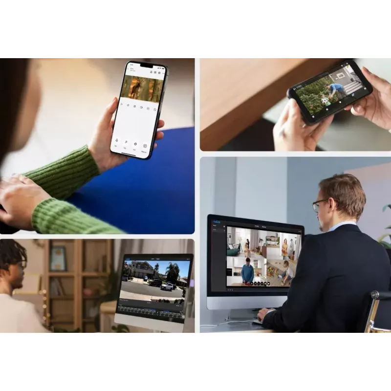 Reolink E340 8MP 4K Cámara de vigilancia WLAN giratoria e inclinable para interior (WCEZ8MP05PTAFW)