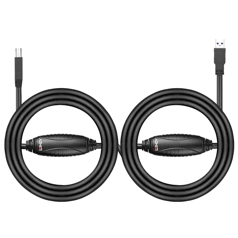 Cable USB Lindy 10m cable USB 3.0 activo