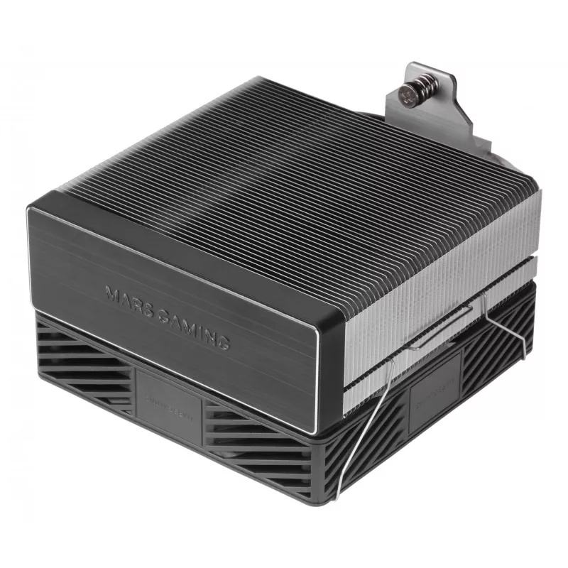 Ventilador de aire TACENS Mars Gaming MCPU-X4ARGB — ventilador ARGB de 120 mm, 4 heatpipes, TDP 220 W, PWM, soporte LGA1200