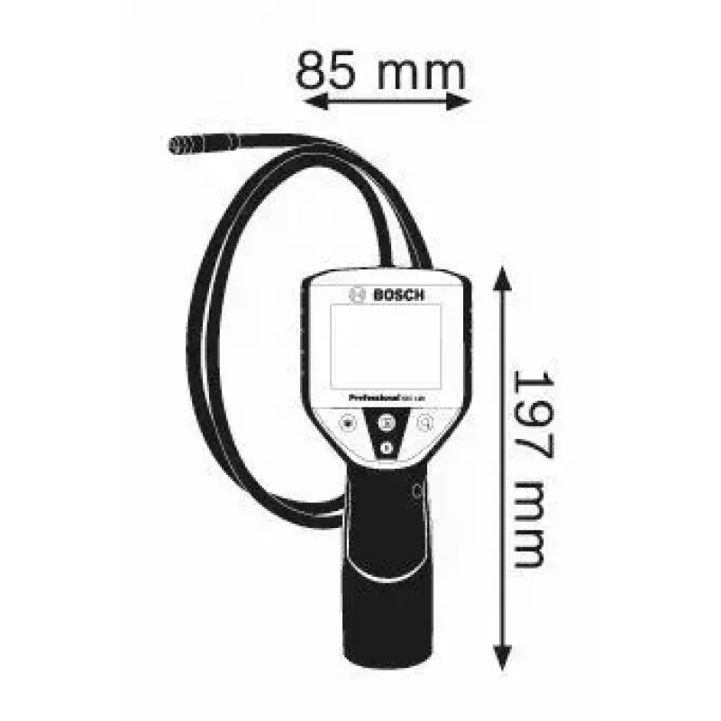 Cámara de inspección industrial Bosch GIC 120 Professional 8,5 mm