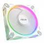 Ventilador para caja ASUS Prime MR120 ARGB blanco 120 mm cojinete de deslizamiento