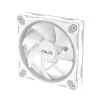 Ventilador para caja ASUS Prime MR120 ARGB blanco 120 mm cojinete de deslizamiento