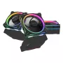 Ventilador ASUS Prime MR120 ARGB negro 120 mm cojinete de deslizamiento PWM 1600 rpm 58 CFM
