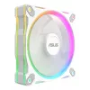 Ventilador para PC de 120 mm ASUS Prime MR120 ARGB Reverse blanco – 1600 rpm, 58 CFM, PWM, cojinete de deslizamiento