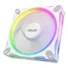 Ventilador para PC de 120 mm ASUS Prime MR120 ARGB Reverse blanco – 1600 rpm, 58 CFM, PWM, cojinete de deslizamiento