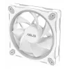 Ventilador para PC de 120 mm ASUS Prime MR120 ARGB Reverse blanco – 1600 rpm, 58 CFM, PWM, cojinete de deslizamiento