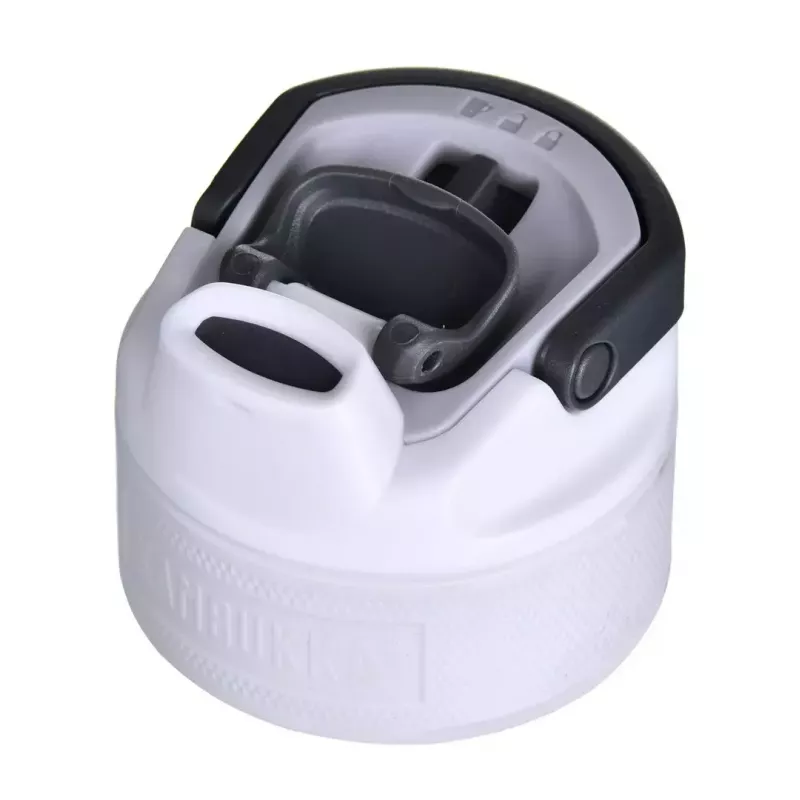 Botella isotérmica Kambukka Elton 600 ml blanco tiza – Botella al vacío, acero inoxidable 18/8, a prueba de fugas, tapa Snapclean