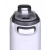 Botella isotérmica Kambukka Elton 600 ml blanco tiza – Botella al vacío, acero inoxidable 18/8, a prueba de fugas, tapa Snapclean
