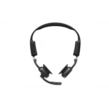 SHOKZ OpenMeet Auriculares inalámbricos Bluetooth de conducción ósea para videoconferencia