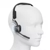 SHOKZ OpenMeet Auriculares inalámbricos Bluetooth de conducción ósea para videoconferencia