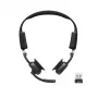 SHOKZ OpenMeet UC Auriculares inalámbricos Bluetooth de conducción ósea para videoconferencia con adaptador USB-A