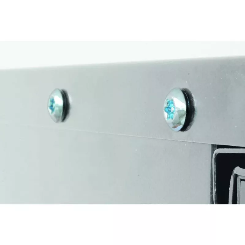 Techly Armario de pared Rack 19 6U prof. 450 Gris Montado