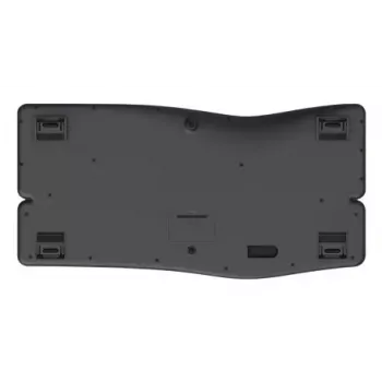 Teclado inalámbrico multidispositivo ergonómico Trust Keyra