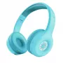 Trust Nouna 25275 auriculares infantiles, con cable e inalámbricos, Bluetooth, USB-C, azul