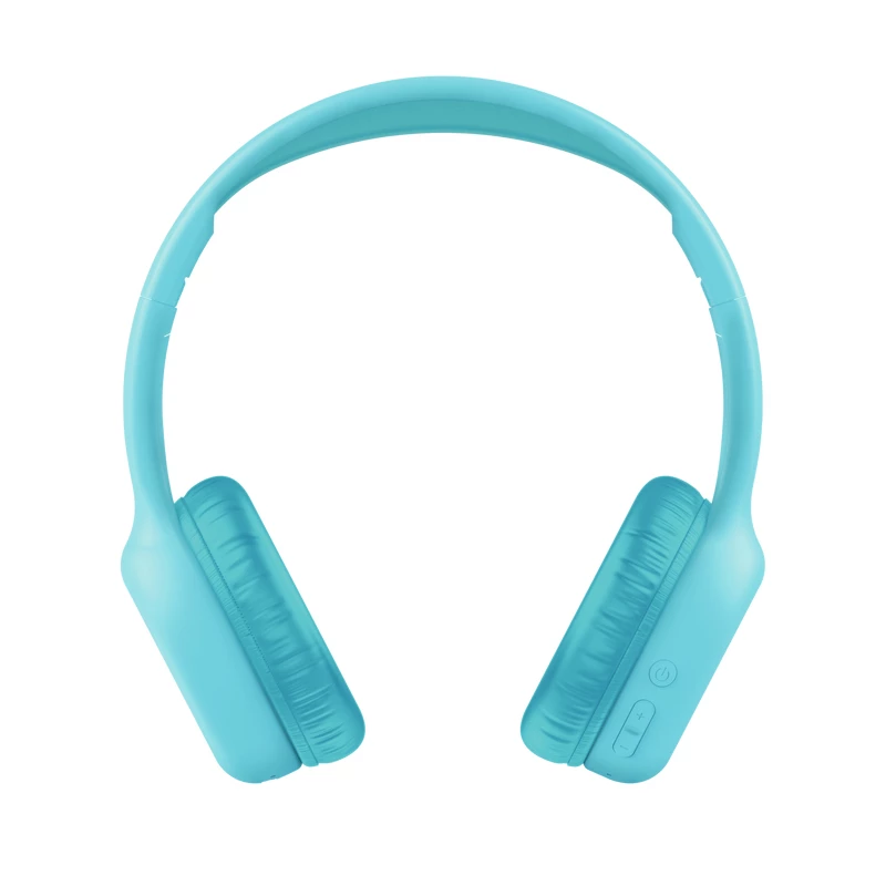 Trust Nouna 25275 auriculares infantiles, con cable e inalámbricos, Bluetooth, USB-C, azul