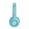 Trust Nouna 25275 auriculares infantiles, con cable e inalámbricos, Bluetooth, USB-C, azul