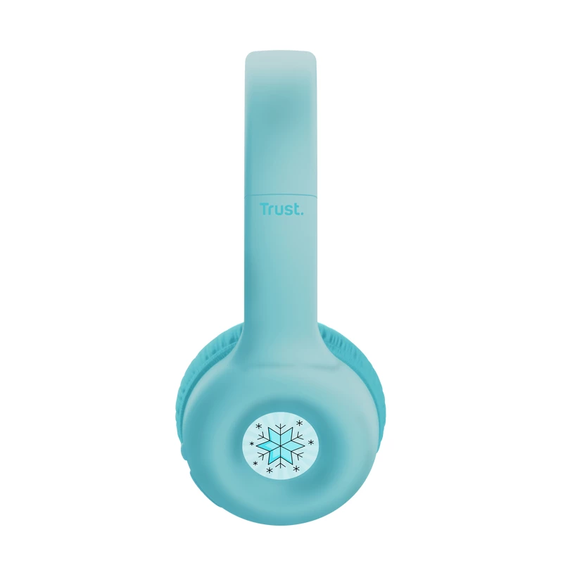 Trust Nouna 25275 auriculares infantiles, con cable e inalámbricos, Bluetooth, USB-C, azul