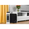 Calefactor cerámico eléctrico NOVEEN PTC2000 — 2000 W, termostato regulable, pantalla LED, temporizador, mando a distancia, blanco