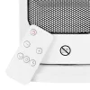 Calefactor cerámico eléctrico NOVEEN PTC2000 — 2000 W, termostato regulable, pantalla LED, temporizador, mando a distancia, blanco