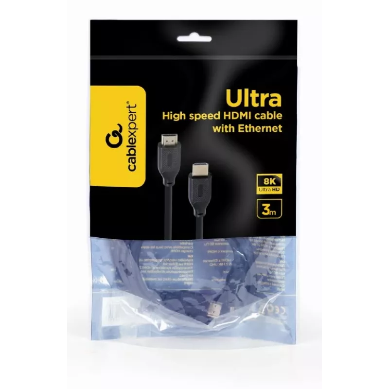 GEMBIRD cable HDMI Ultra High Speed con Ethernet - 8K Select Series - 3 m