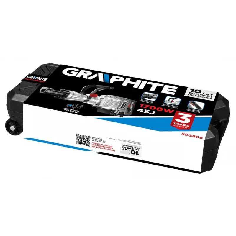 Martillo demoledor Graphite 58G868