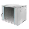 Armario rack 19 pulgadas QOLTEC 9U modelo 54484, dimensiones 600x500x450 mm