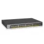 Switch de red NETGEAR GS752TP-300EUS Gestionado L2/L3/L4 Gigabit Ethernet (10/100/1000) Power over Ethernet (PoE) 1U Negro
