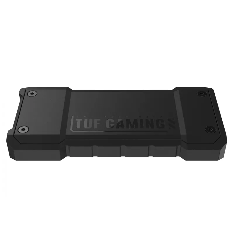 Caja para SSD ASUS TUF Gaming A2 Negra para M.2 PCIe / SATA, USB 3.2 Gen 2x2 20 Gbit/s, hasta 4 TB, aluminio, IP68