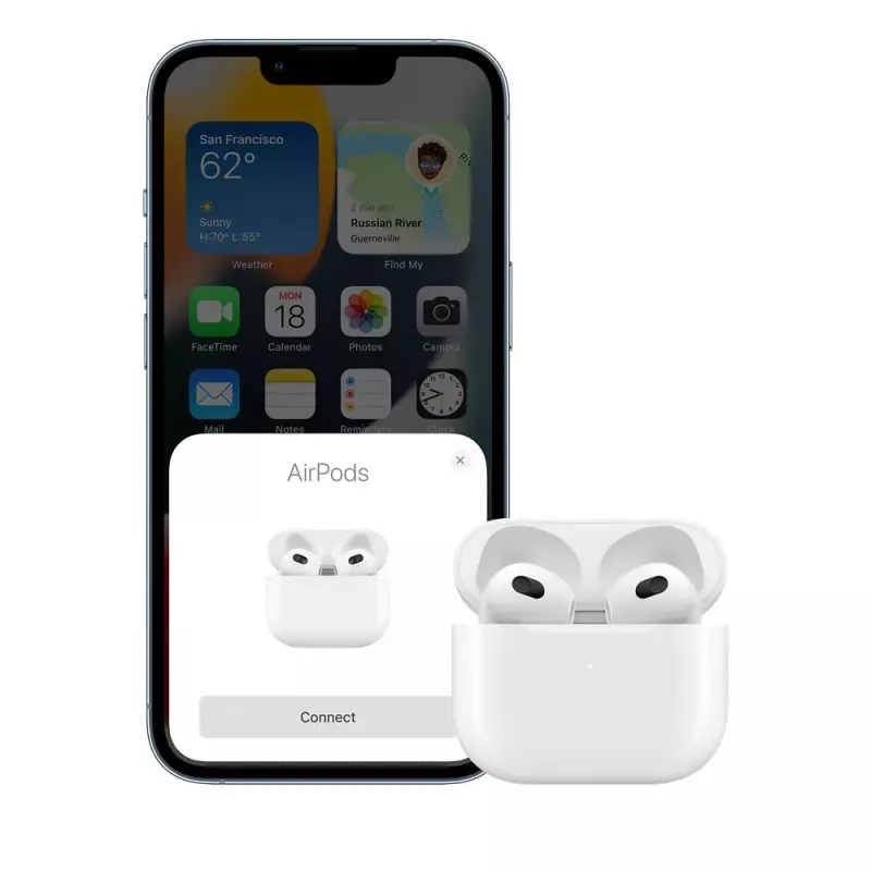 Auriculares Apple AirPods 3.ª generación con estuche de carga Lightning