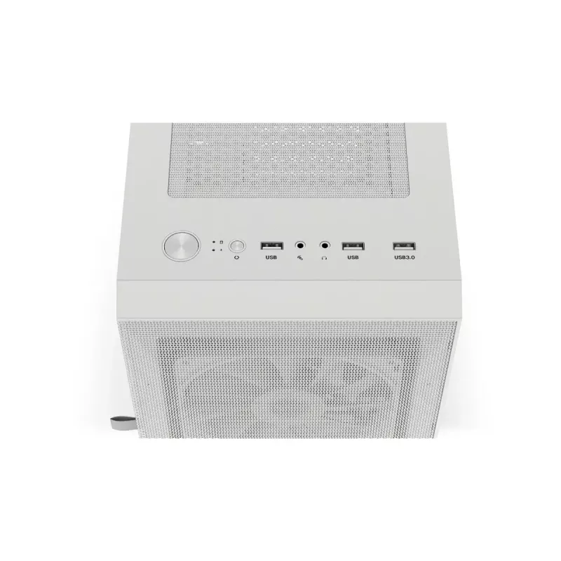Caja de PC KRUX VAKO ATX, RGB, blanca (KRXD005)