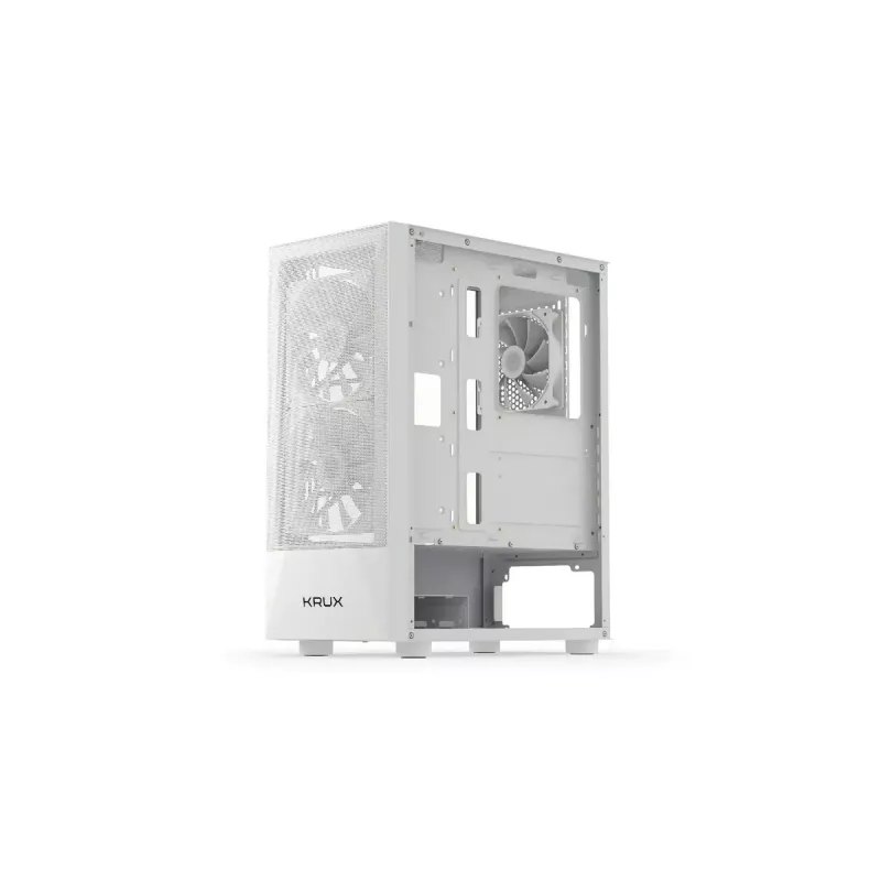 Caja de PC KRUX VAKO ATX, RGB, blanca (KRXD005)