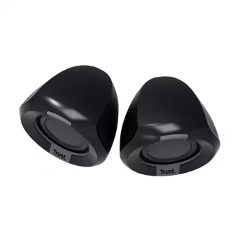 Conjunto de altavoces Trust Polo 4 W Universal Negro 2.0 canales 1 vía