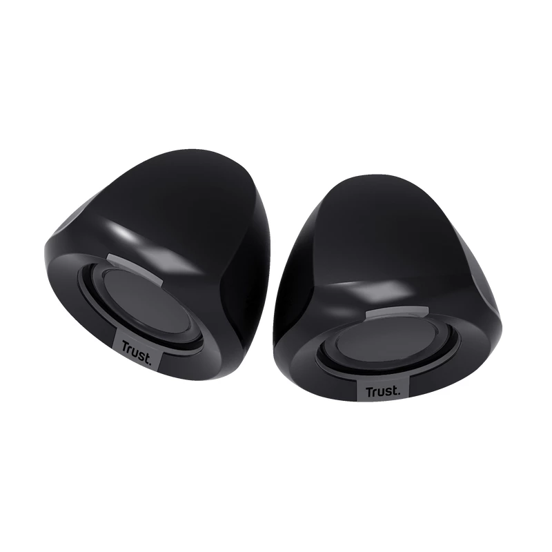 Conjunto de altavoces Trust Polo 4 W Universal Negro 2.0 canales 1 vía