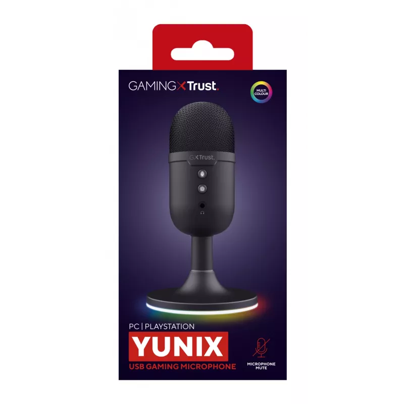 Micrófono de mesa Trust GXT 234P Yunix Negro