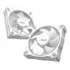 Ventilador para caja ASUS Prime MR120 ARGB Blanco 120 mm, 1600 rpm, PWM, rodamiento de deslizamiento, 58 CFM