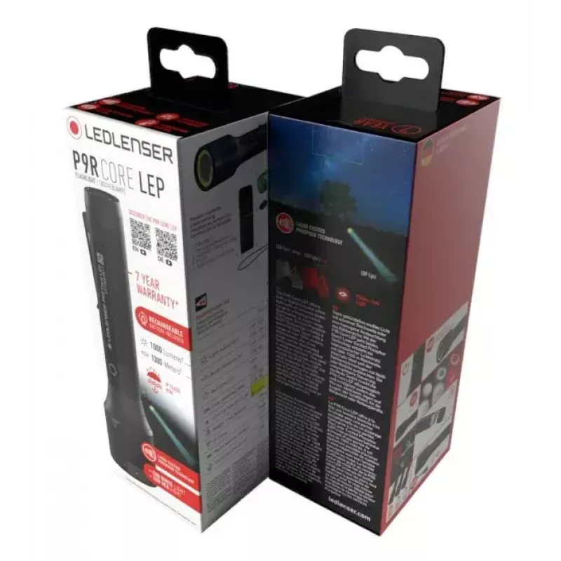 Ledlenser P9R Core LEP 502987 linterna LED, negra