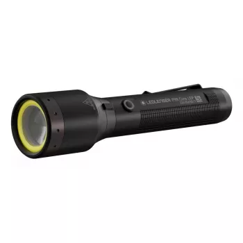 Linterna de mano Led Lenser 502987, cuerpo compacto de aluminio, 1000 lm, 4800 mAh Li‑Ion recargable, IP68, 8000 K, 176 mm, 41 g