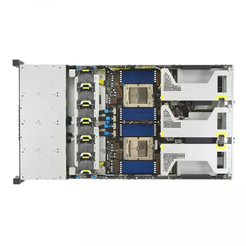 Plataforma para rack de servidor ASUS RS720A-E13-RS24G 2U AMD, 24 bahías de 2,5