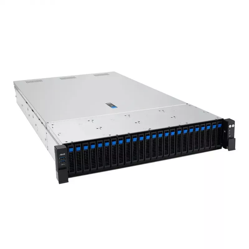 Plataforma para rack de servidor ASUS RS720A-E13-RS24G 2U AMD, 24 bahías de 2,5