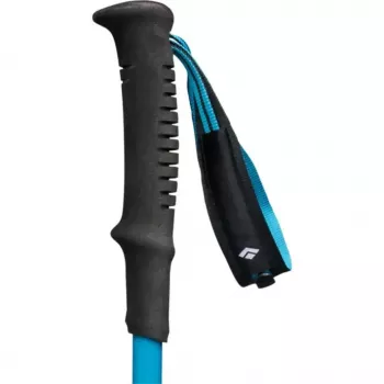 Bastones de trekking Black Diamond Distance Carbon Z — bastones plegables de carbono, 110 cm, 3 segmentos, 264 g