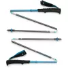 Bastones de trekking Black Diamond Distance Carbon Z — bastones plegables de carbono, 110 cm, 3 segmentos, 264 g
