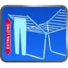 Tendedero de suelo Leifheit Pegasus 180 Plus — secador plegable de metal/plástico, 18 m de superficie de secado, 870×1570×660 mm