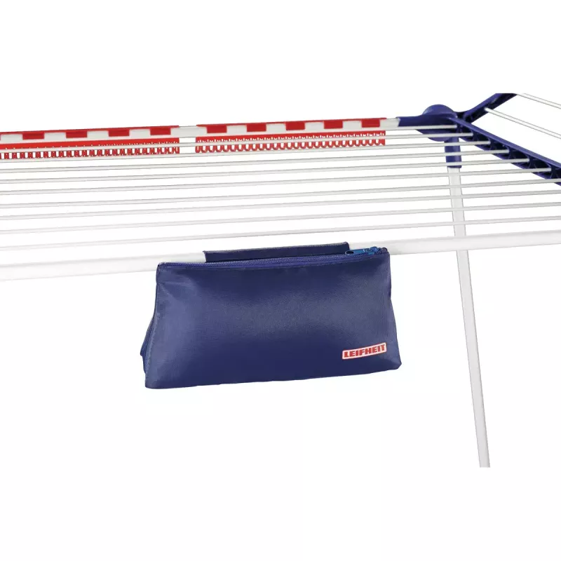 Tendedero de suelo Leifheit Pegasus 180 Plus — secador plegable de metal/plástico, 18 m de superficie de secado, 870×1570×660 mm