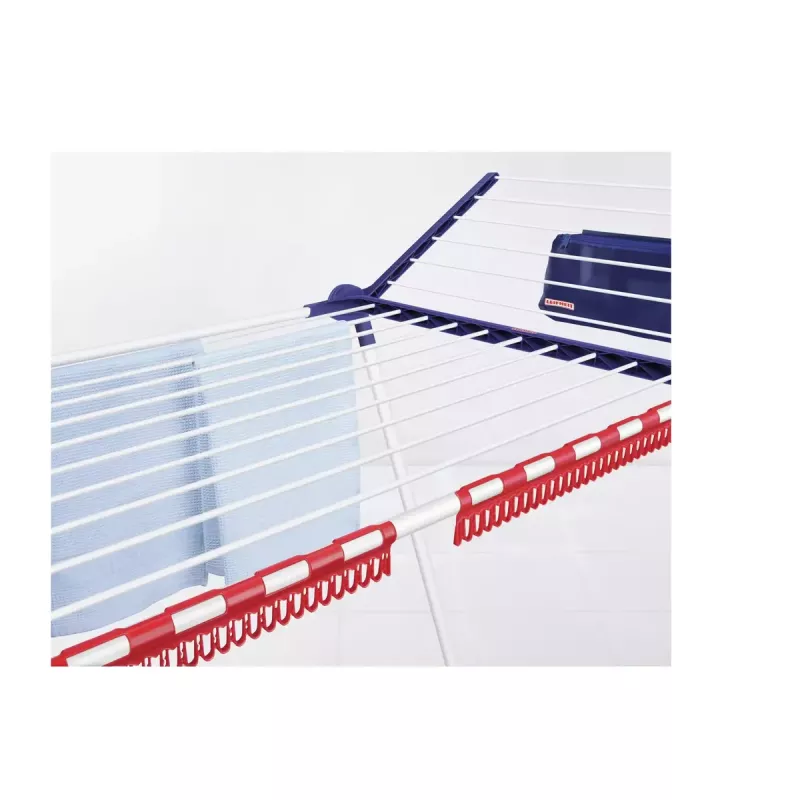 Tendedero de suelo Leifheit Pegasus 180 Plus — secador plegable de metal/plástico, 18 m de superficie de secado, 870×1570×660 mm